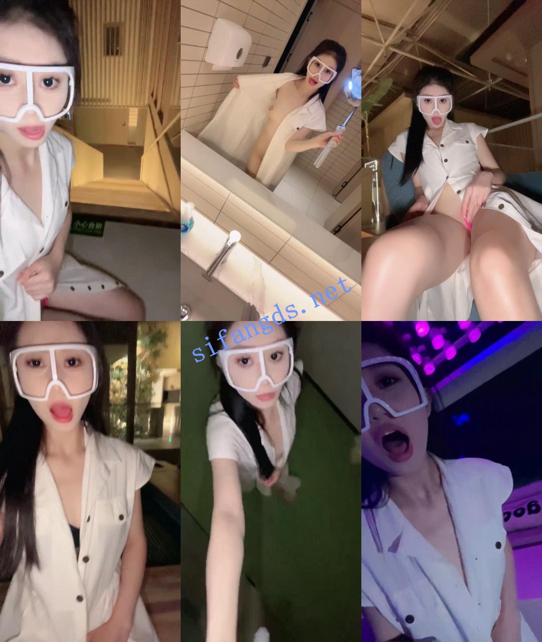 ♆【喷泉女皇大人】闷骚御姐~丝袜高跟~小区露出自慰~喷水! 8