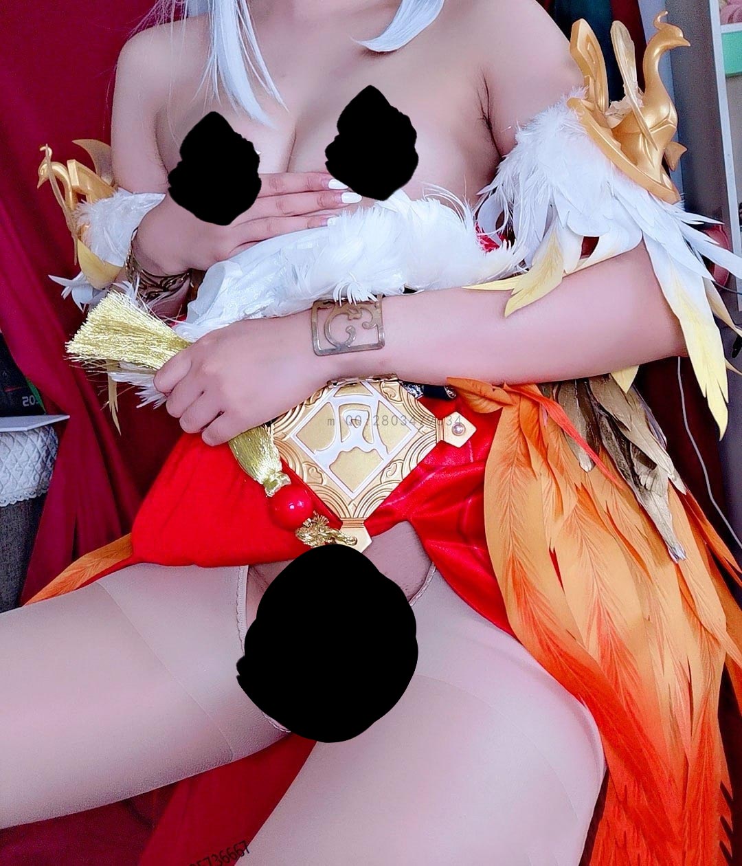 【新】沐沐酱 – Cos凤凰于飞王昭君【27P+4V】【692MB百度云】 1