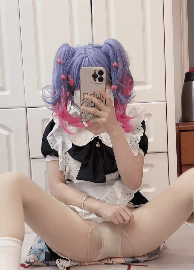 福利姬-琴喵-新 兔子洞女仆（1V,491M) 2