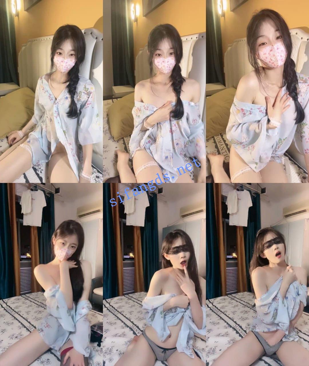 【呆呆小羊儿】尤物美少女~一脸呆萌~美乳嫩穴~道具抽插~ 1