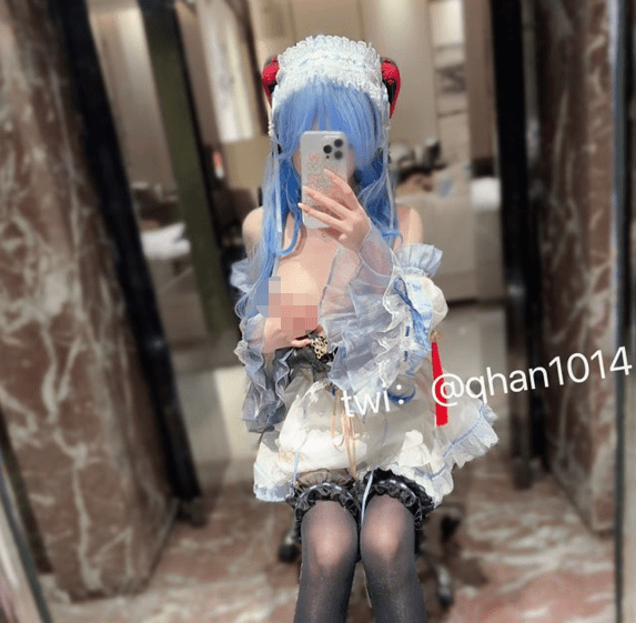 小涵酱 – [门槛更新] 11分钟 Cos[兔子朱迪+短白JK制服] 10