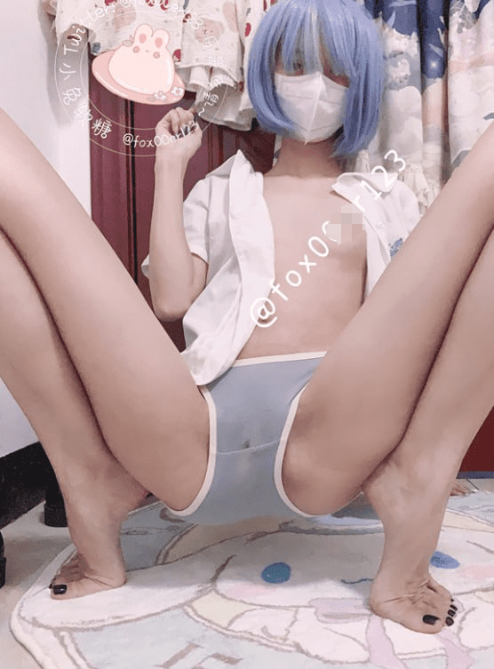 小兔软糖 – 新作 8分钟 顶级贫乳萝莉 Cos雷姆短袜 [324P19V-2.82G] 1