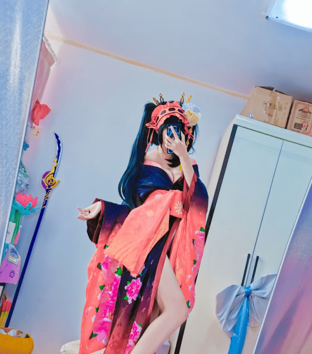 福利姬-沐沐酱-新  时崎狂三（55P,4V,1.89G） 1