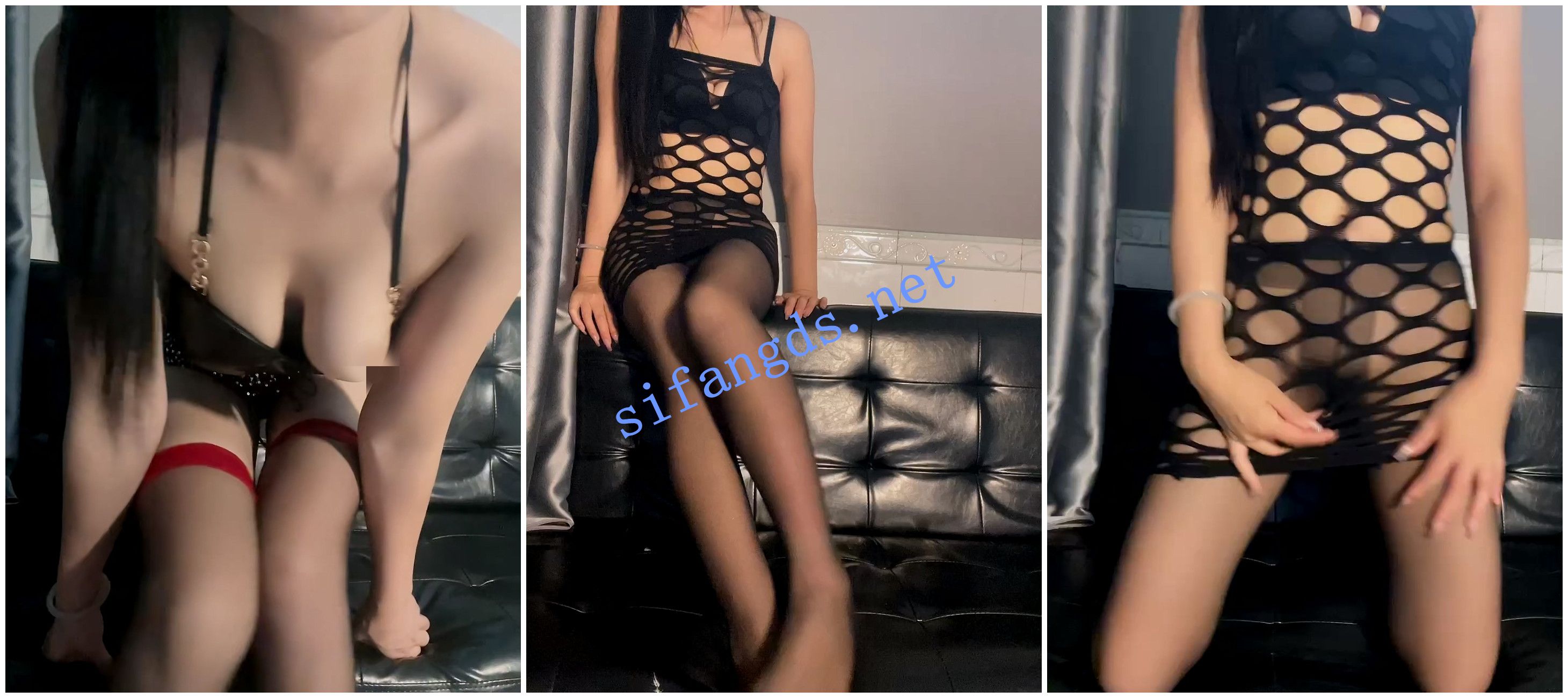 【快手福利】丝袜妹子【娇妻r】无内丝袜揉奶诱惑 3