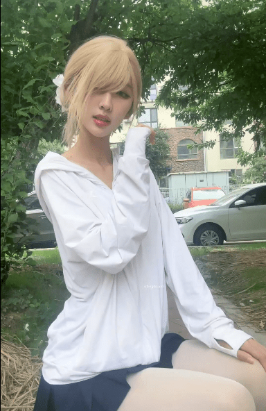 抖音50万粉 行简 翻白眼露出阿黑颜视频福利合集 4V475M 7