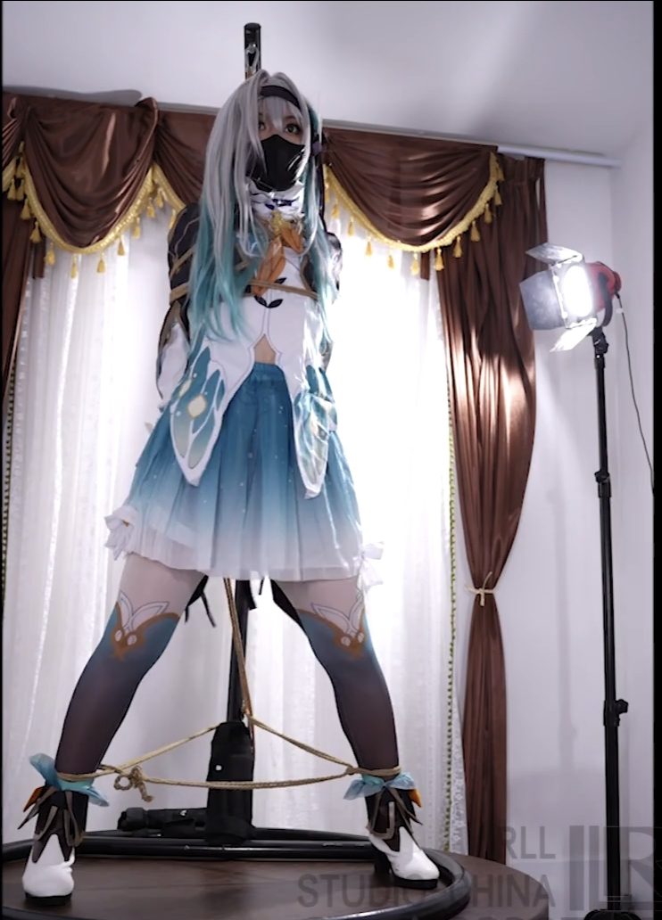 [拘束档案]崩铁流萤拘束{内衣/振动/开腿/放置/M腿} 1