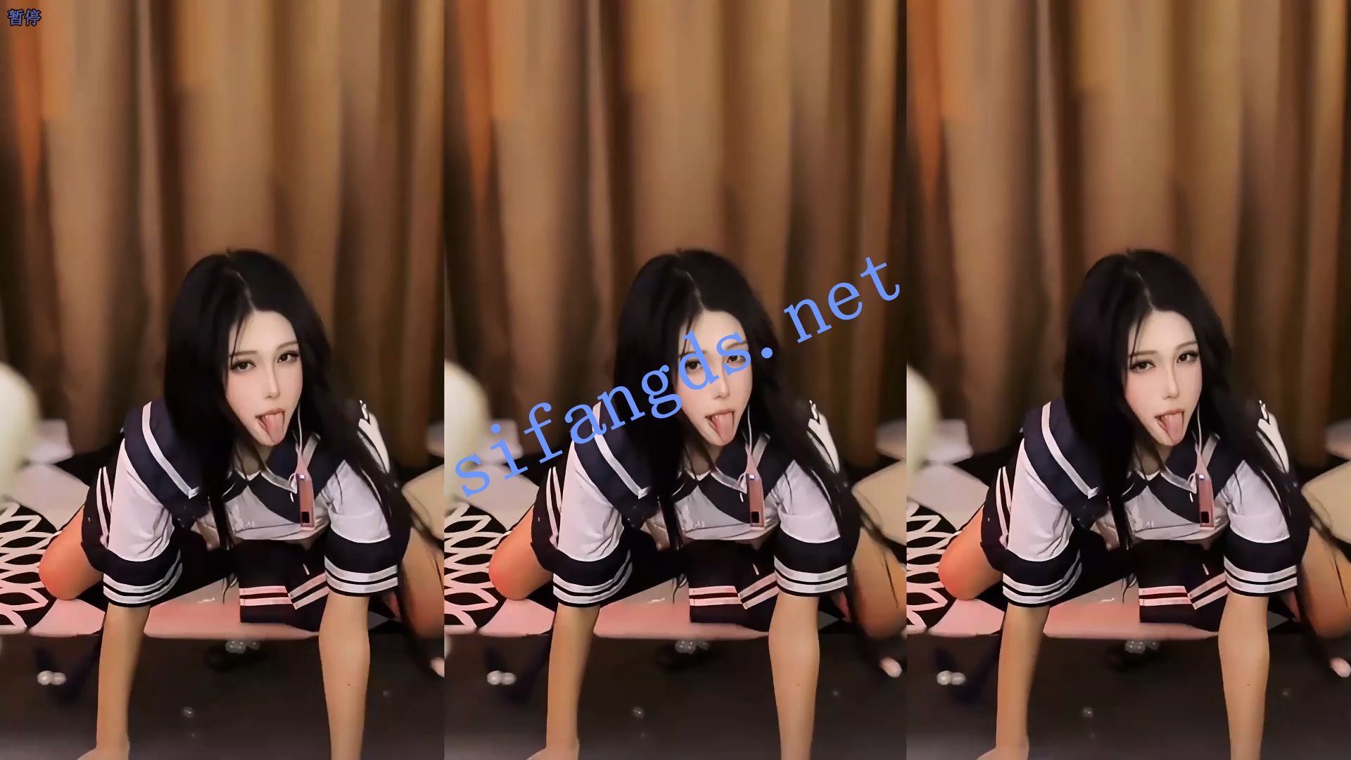 【网易CC】啵啵老师 掰开扣摸小穴裸舞定制2V，尺度非常大 9