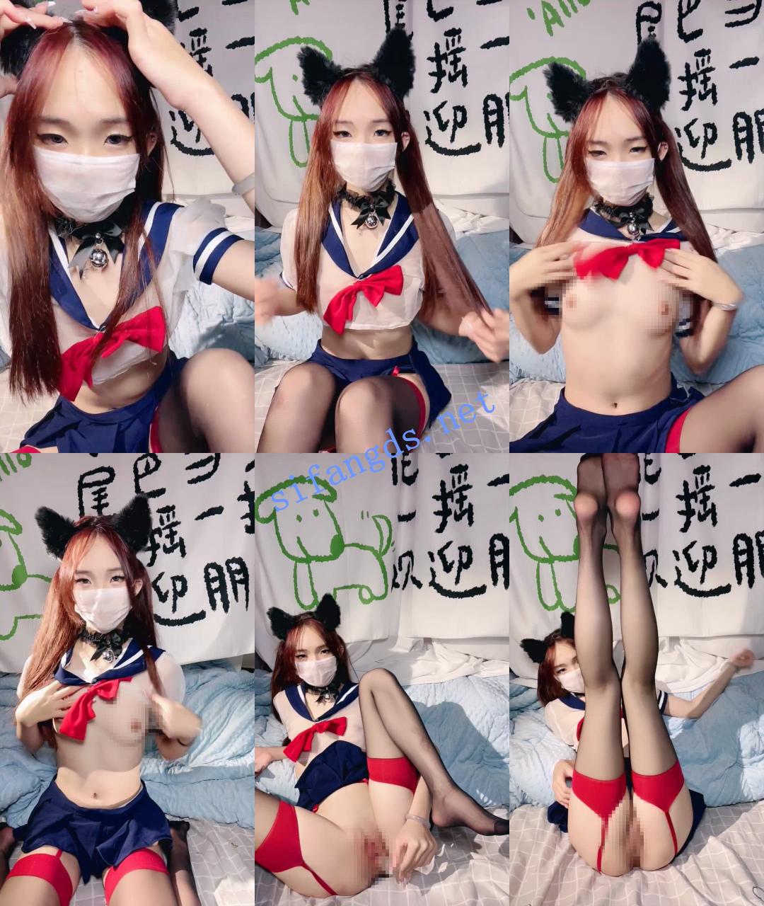 【你的鱼宝】邻家小女孩~JK学生服~道具自慰爆菊~喷水 1