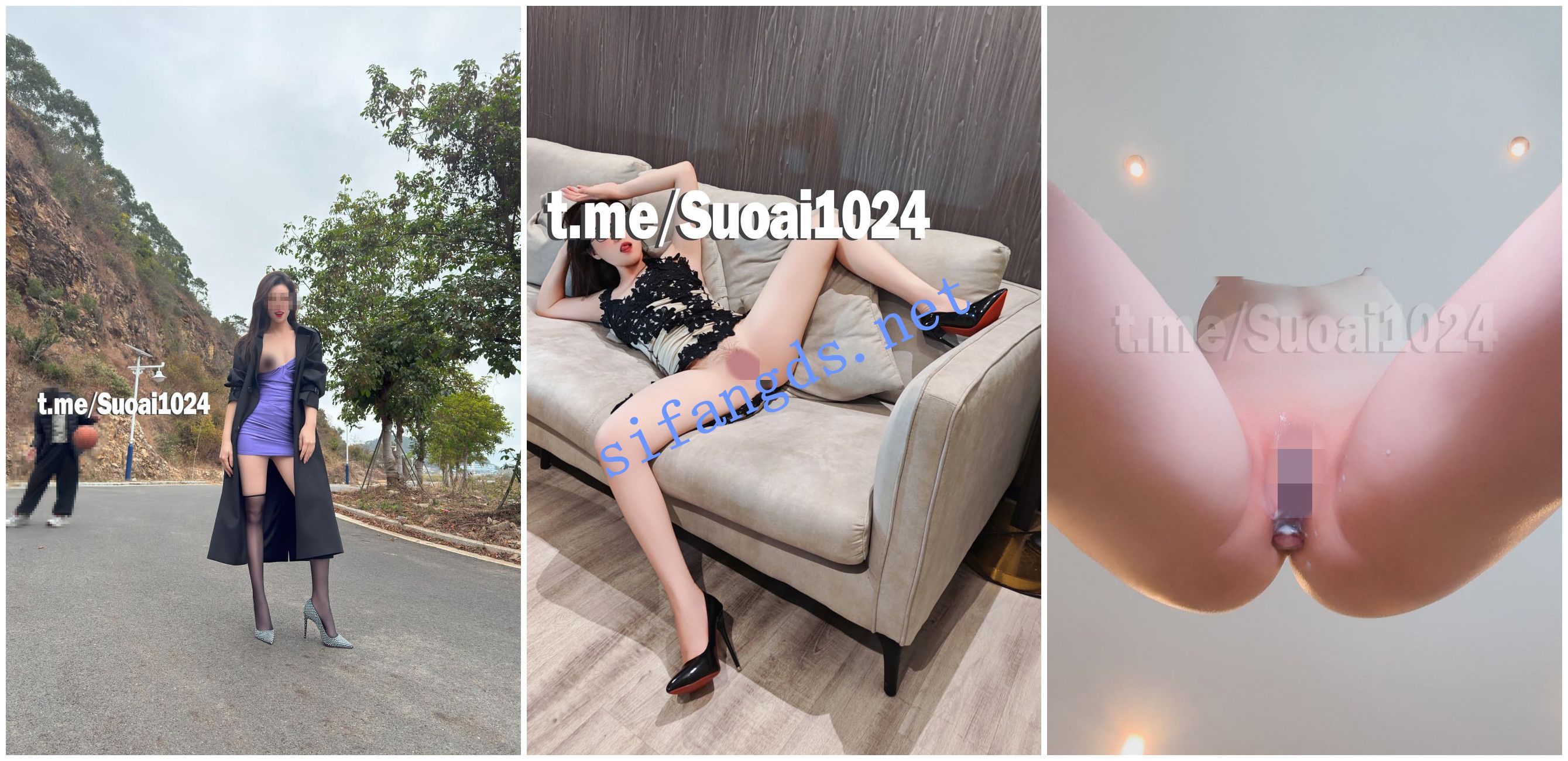 【图特网黄】高挑荡妻【索爱人妻】露出野拍性爱XO肛塞 3