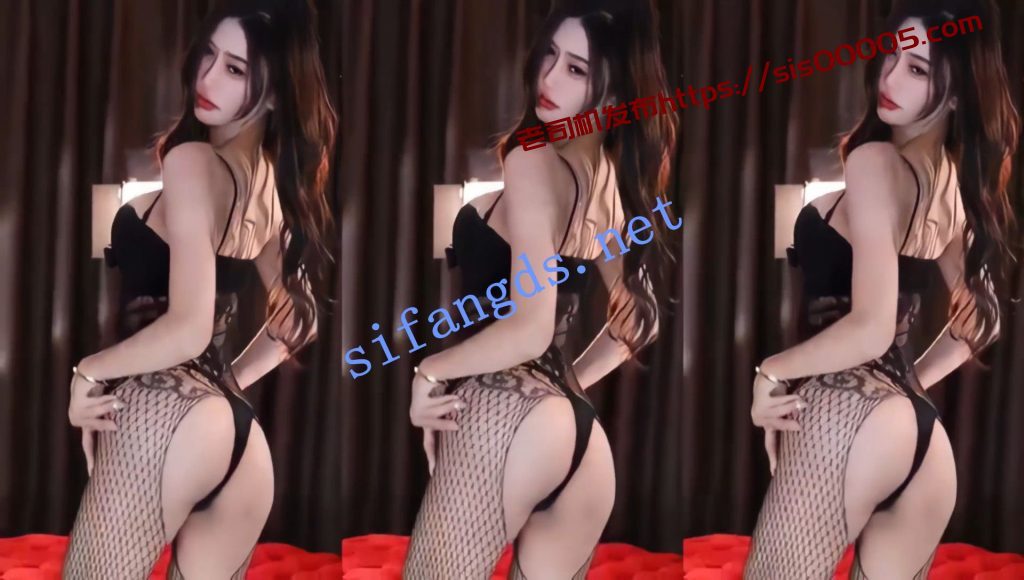 【虎牙】长腿兮兮！鱼网丁字抖臀特写定制（3V）首发【3V】【463M】 1