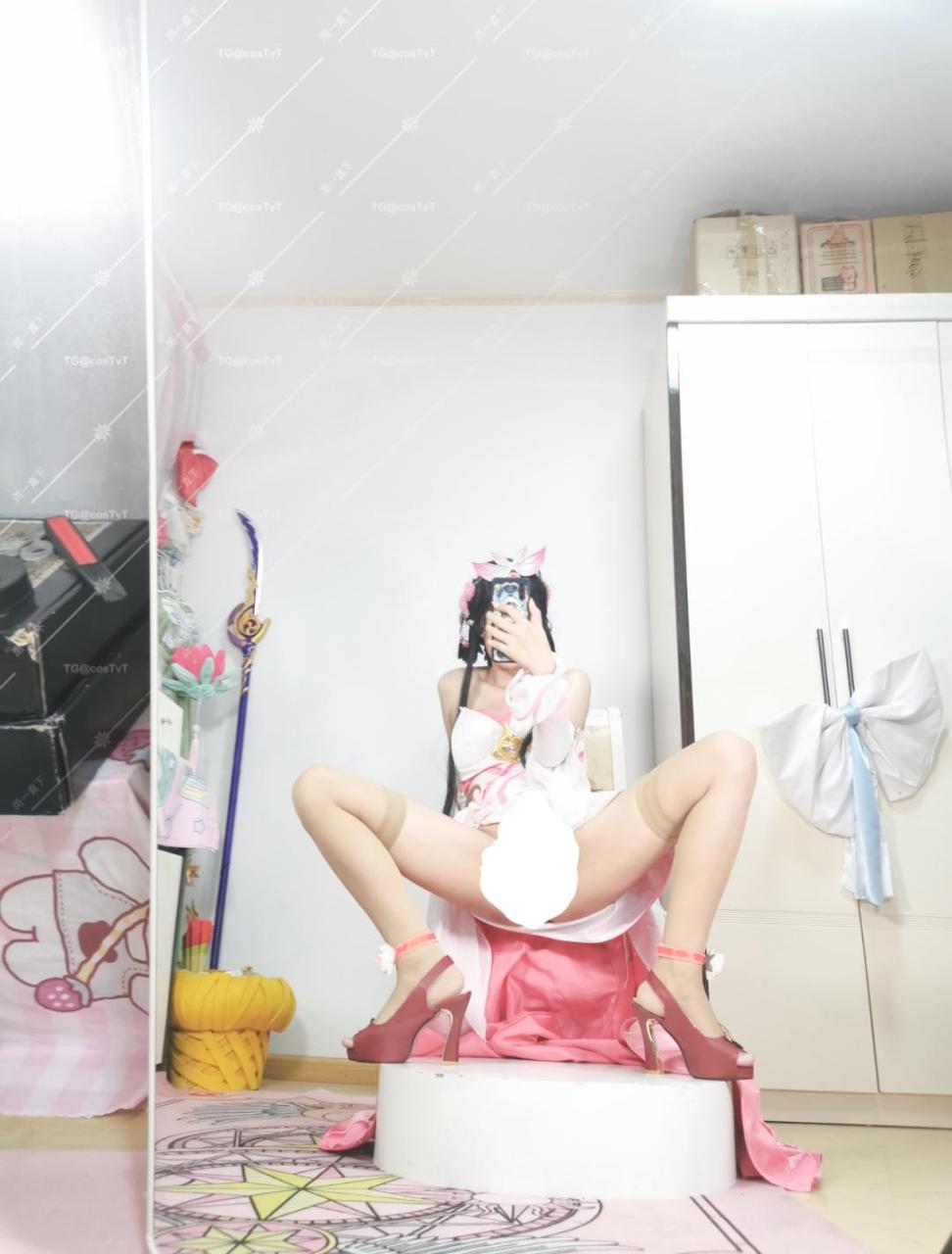 【新】沐沐酱 – 甄姬游园惊梦【39P+2V】【439MB百度云】 1