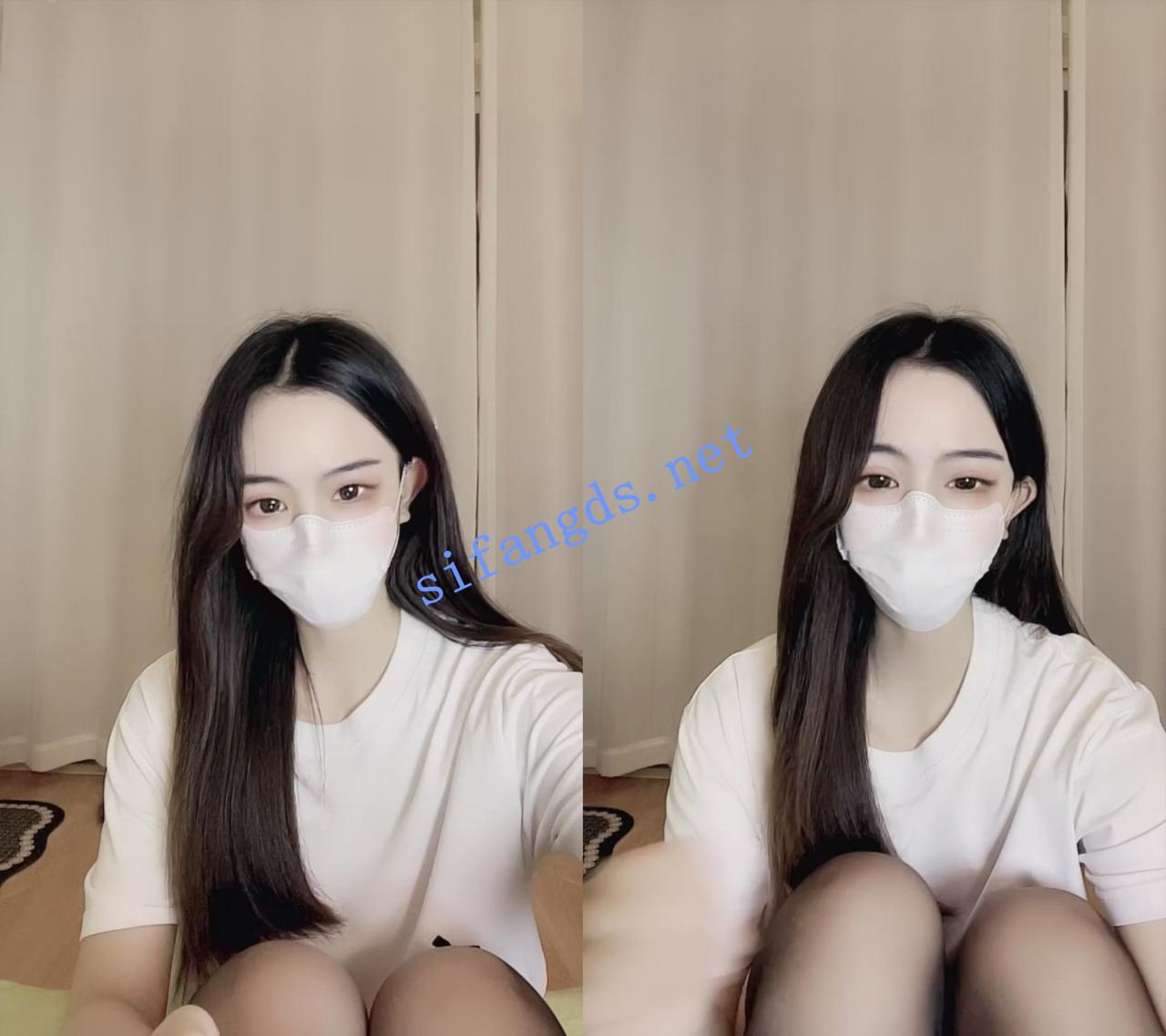 ██极品新人~【一枝鱼】戴着口罩都感觉很漂亮，收费大秀 1