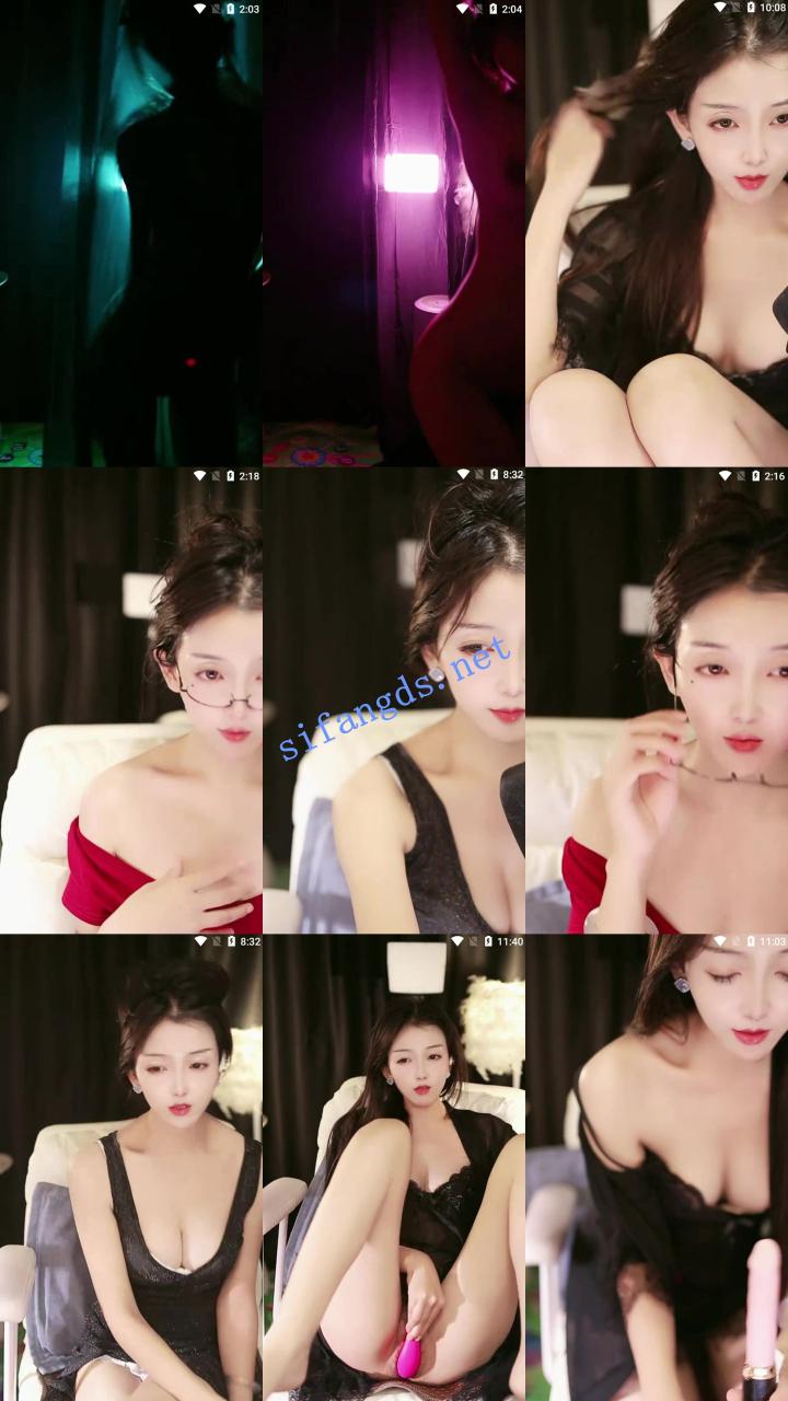 ██高级货，跟韩国女团一样！【糖糖】五彩灯光~窗帘裸舞 5