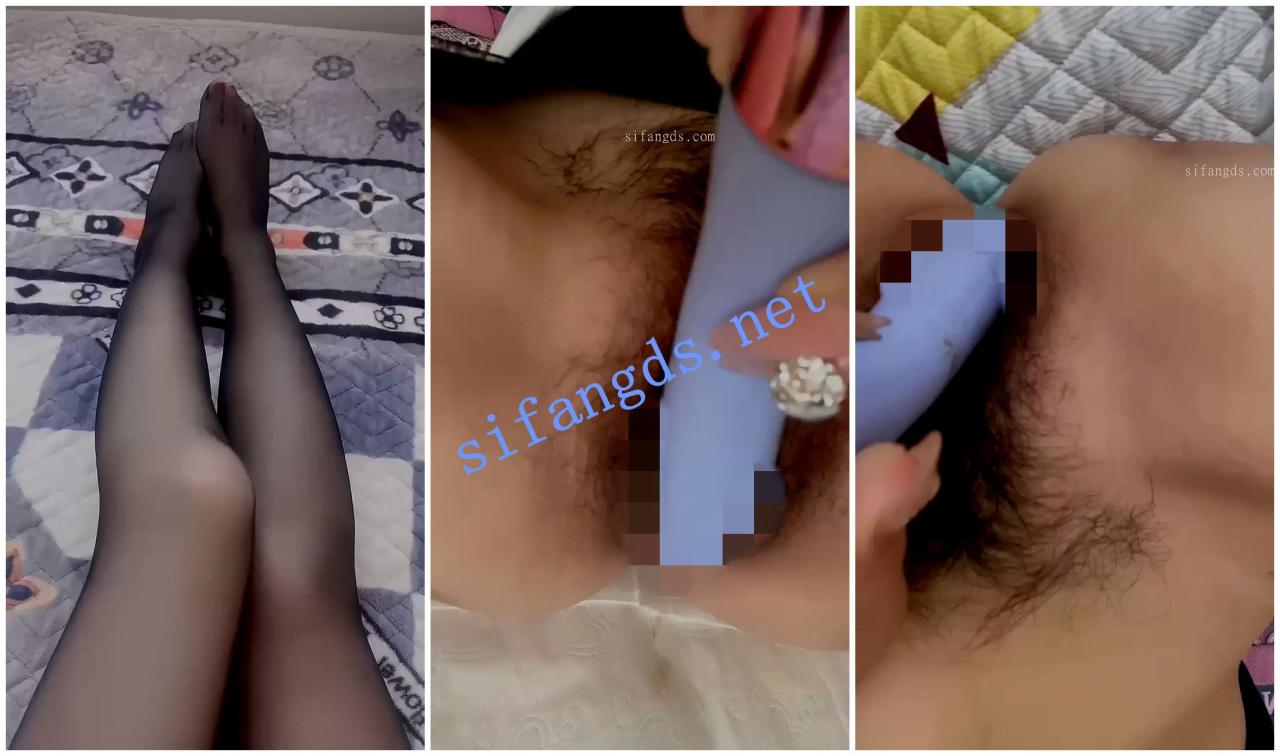 【快手福利】【小宝/1314颖】精神小妹玉足诱惑丝袜自慰 3