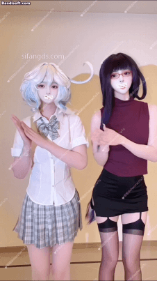 【推特 饼饼大王 昭昭】极品美女 抖音风裸舞合集 超性感 4