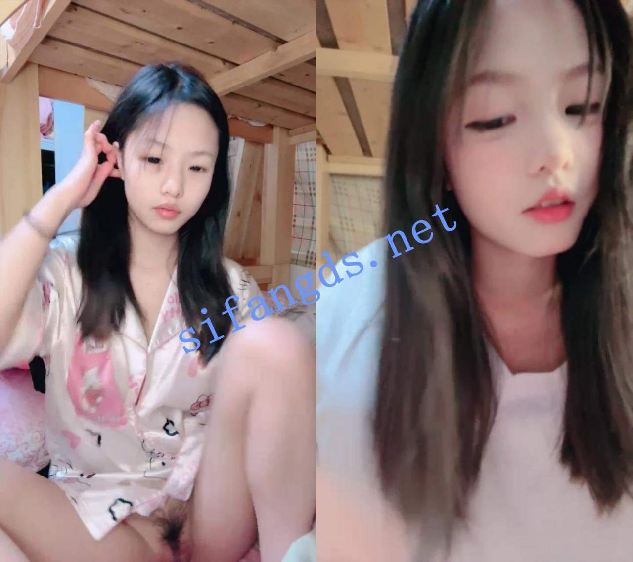 ██在校女学生！宿舍裸聊直播！【极品小鱼】自慰秀~精彩3 1