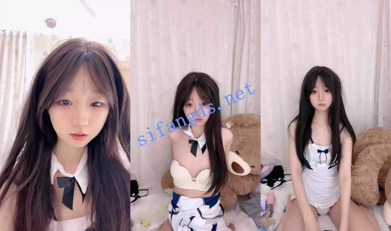 新人学妹 绿专黄！【05洛丽塔】可爱娃娃脸 妙曼身材 抠逼！ 1