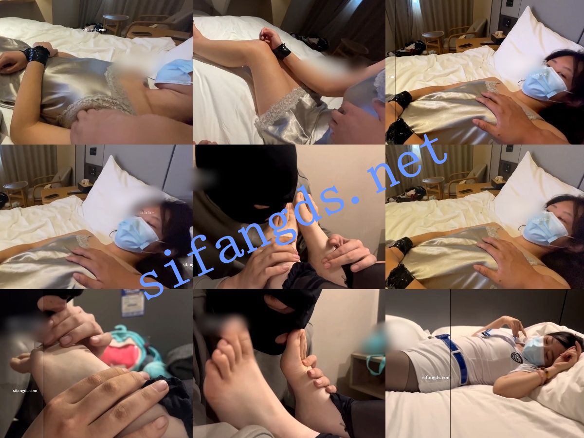 【重磅】足控大师【酥小强】78月付费群 摸奶摸穴舔足道具 12