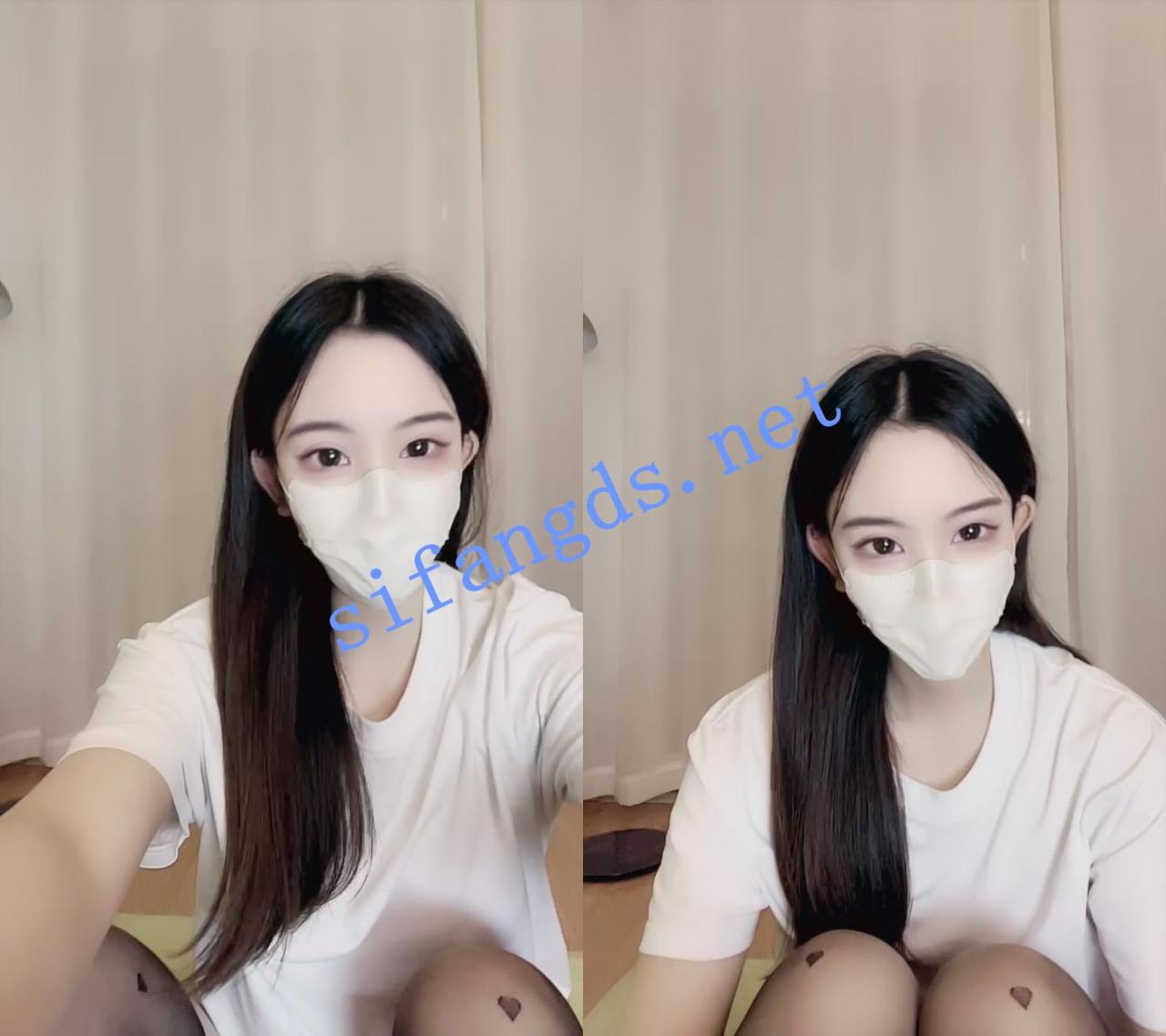 ██极品新人~【月宝吖】戴着口罩都感觉很漂亮，首场大秀 1