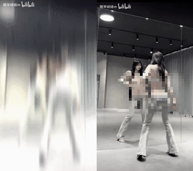 【AI幻想】眠羊妹妹 2分钟裸舞对比+2分钟紫薇高潮 超顶【9V】【304M】 4