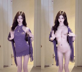 【重磅】五月儿 林霸天 乌苏苏 章鱼贼 AI裸舞对比 超真实【4V】【587M】 33