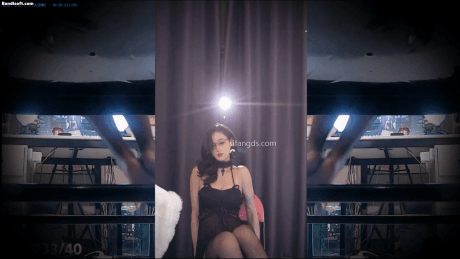 【虎牙】顾九卿 超骚主播 性感黑丝短裙 露白色内裤 双视角【5V】【334M】 6