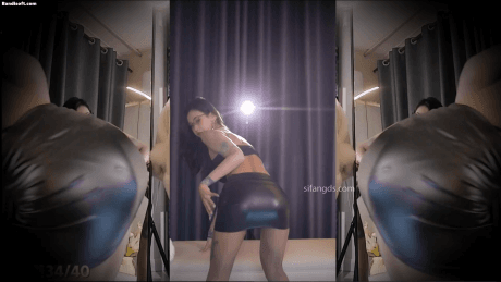 【虎牙】顾九卿 超骚主播 性感黑丝短裙 露白色内裤 双视角【5V】【334M】 3