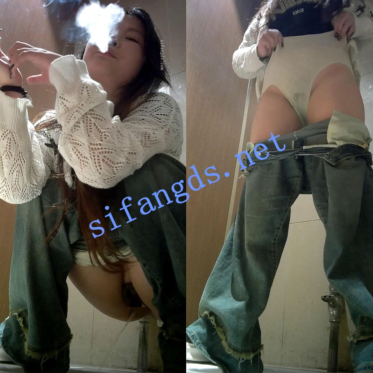 ❤️【厕拍】全景前拍 小姐姐往逼里塞遥控跳蛋（合集） 9