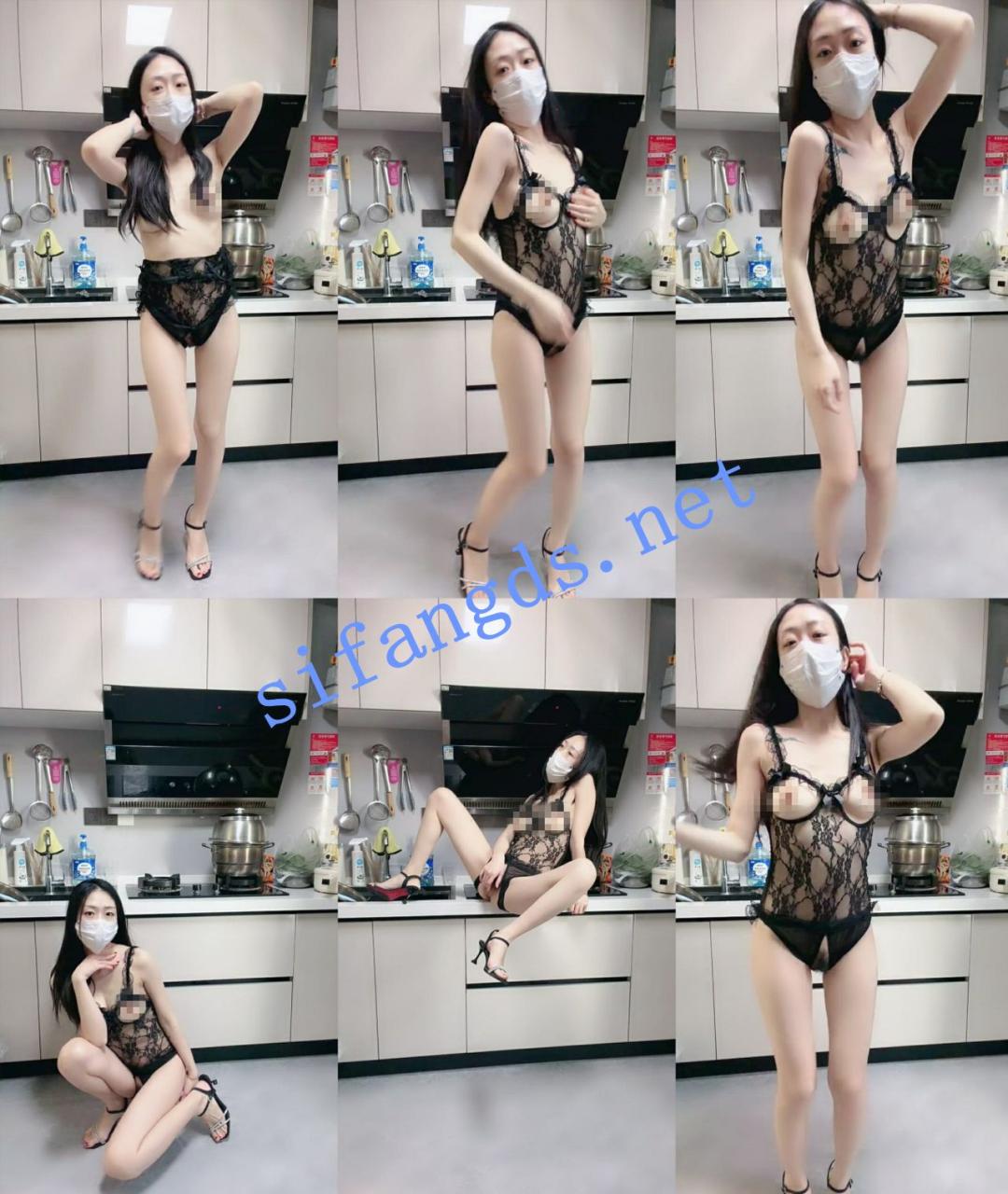 尤物大长腿推荐！~【睡不醒的小美】真空旗袍灶台自慰流浆~ 5