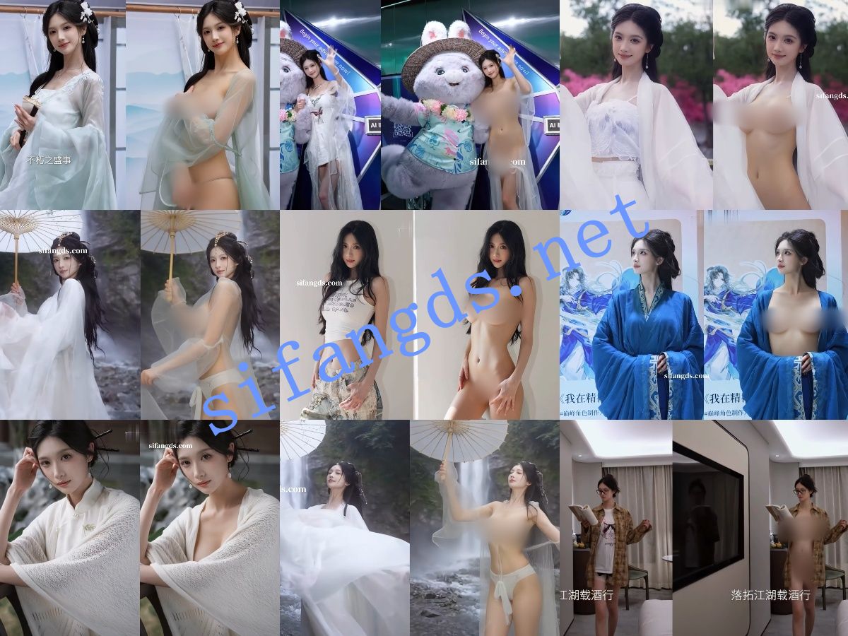 【AI精品】178超模琳园长 小曲同学 大神最新脱衣对比 超顶 3