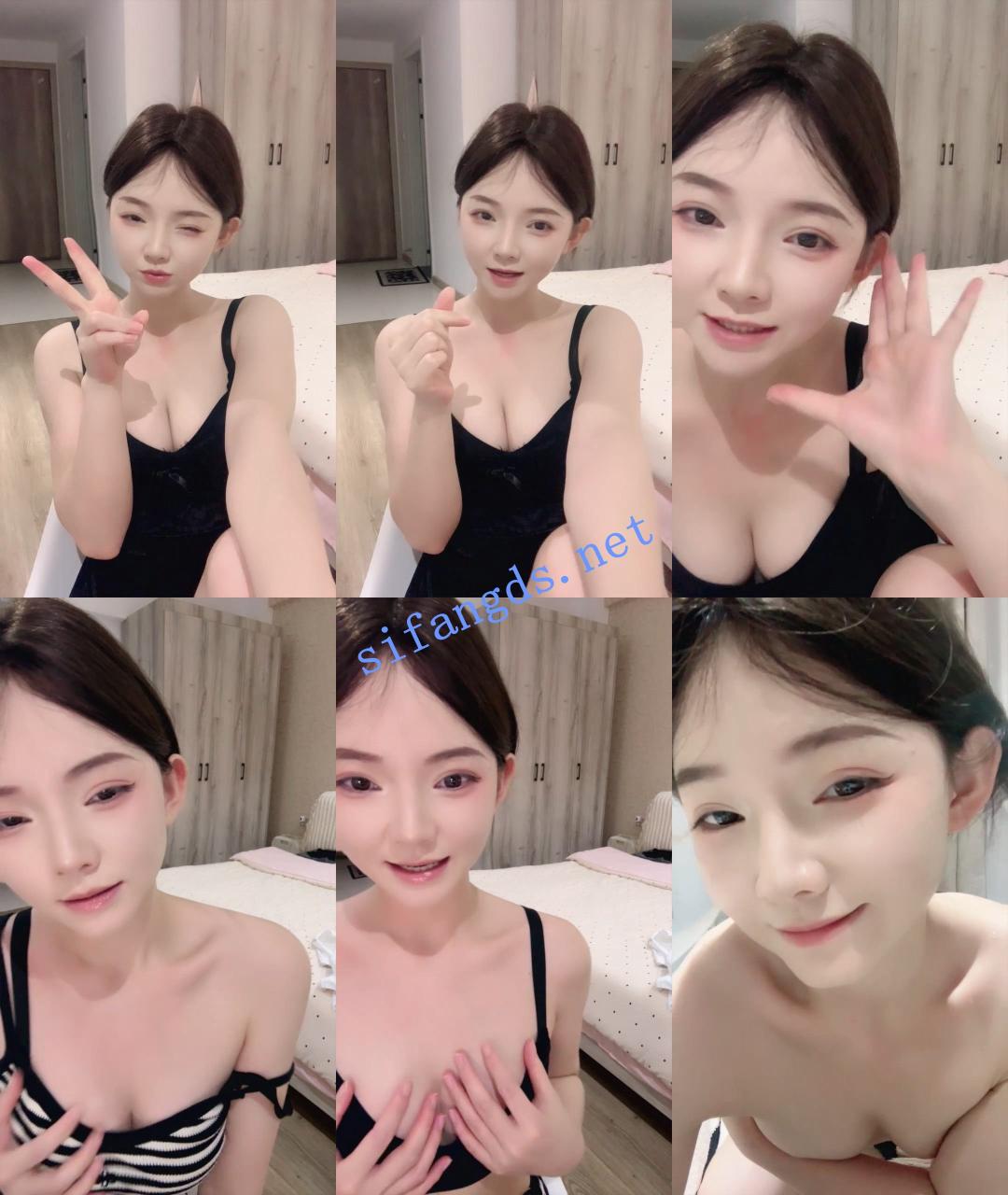 【小樱花】全身白皙嫩妹~超粉逼~像花瓣一样~道具尿尿 1