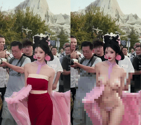 【重磅】五月儿 林霸天 乌苏苏 章鱼贼 AI裸舞对比 超真实【4V】【587M】 28