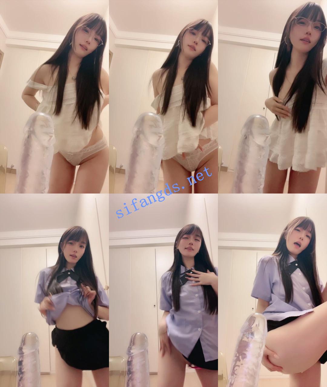 ☑️新人！超美校花下海~【萱萱喵吖】道具自慰~爽死了~！ 2