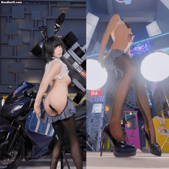 【B站 Yiko湿润兔 咬一口兔娘】10月作品 赛博逆JK 双视角骚舞【87P3V】【1.07G】 4