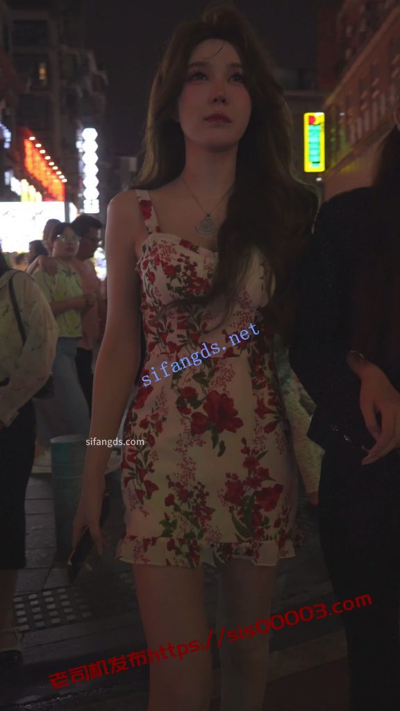 (BC-AA-584)花裙长腿175网红下播去喝酒..透明高跟微透白内【1V】【362M】 9