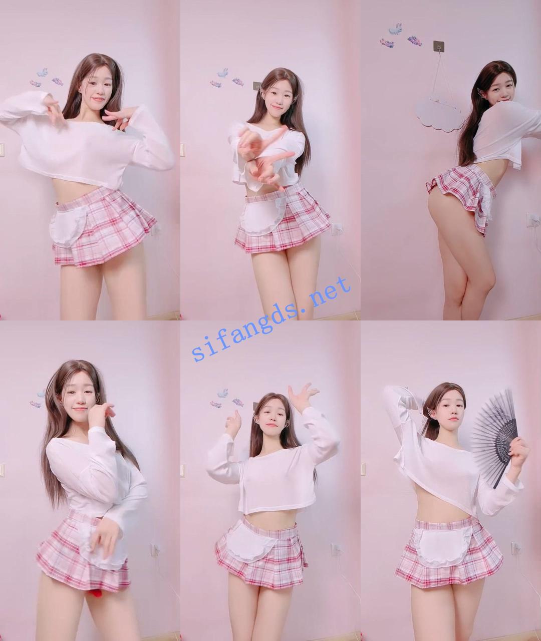 ♆【九魅儿吖】超甜女大生! 学生服~一字马道具自慰~爽喷水! 4