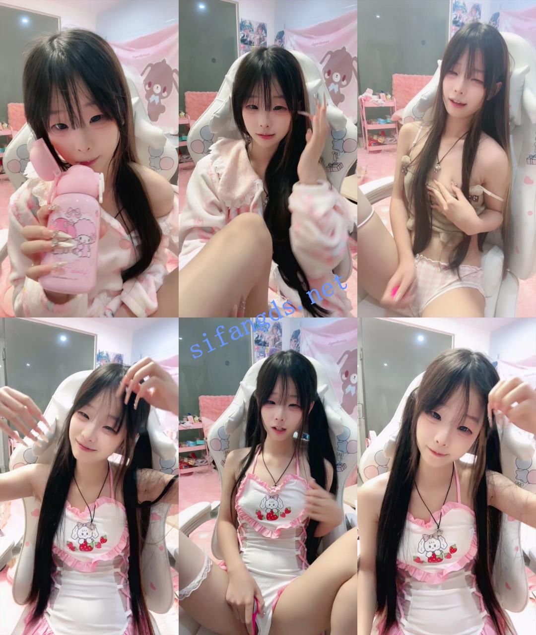 ☑️兄弟们！正宗校花~尺度全开~【幼7】道具自慰~狂撸中~！ 1