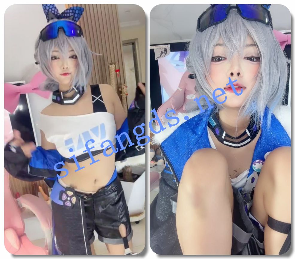 ██Cosplay角色扮演~【张晚萌】大咪咪，收费房肛塞自慰爆浆 2