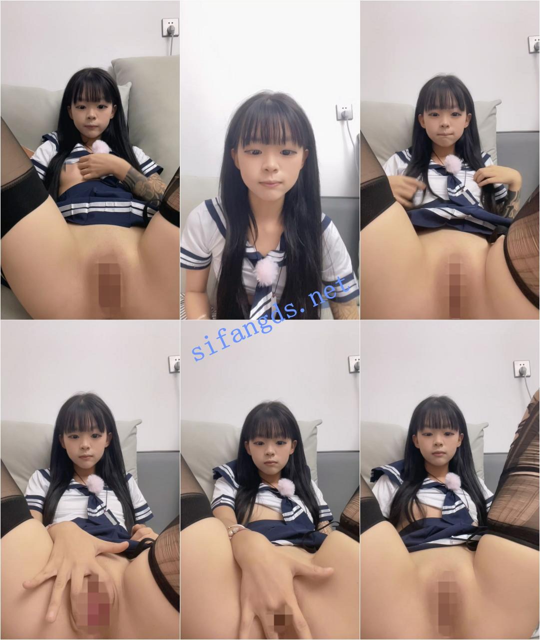 刚成年的清纯少女！【萌届一把刀】穿校服秀美臀白虎嫩逼 5