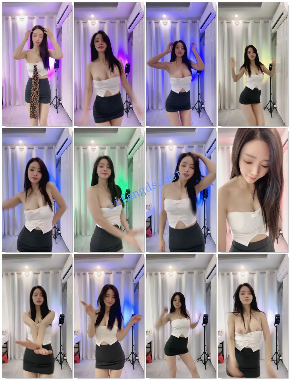 ██抖音热舞女神回归，【无虞】尺度全开，脱衣热舞真爽 3