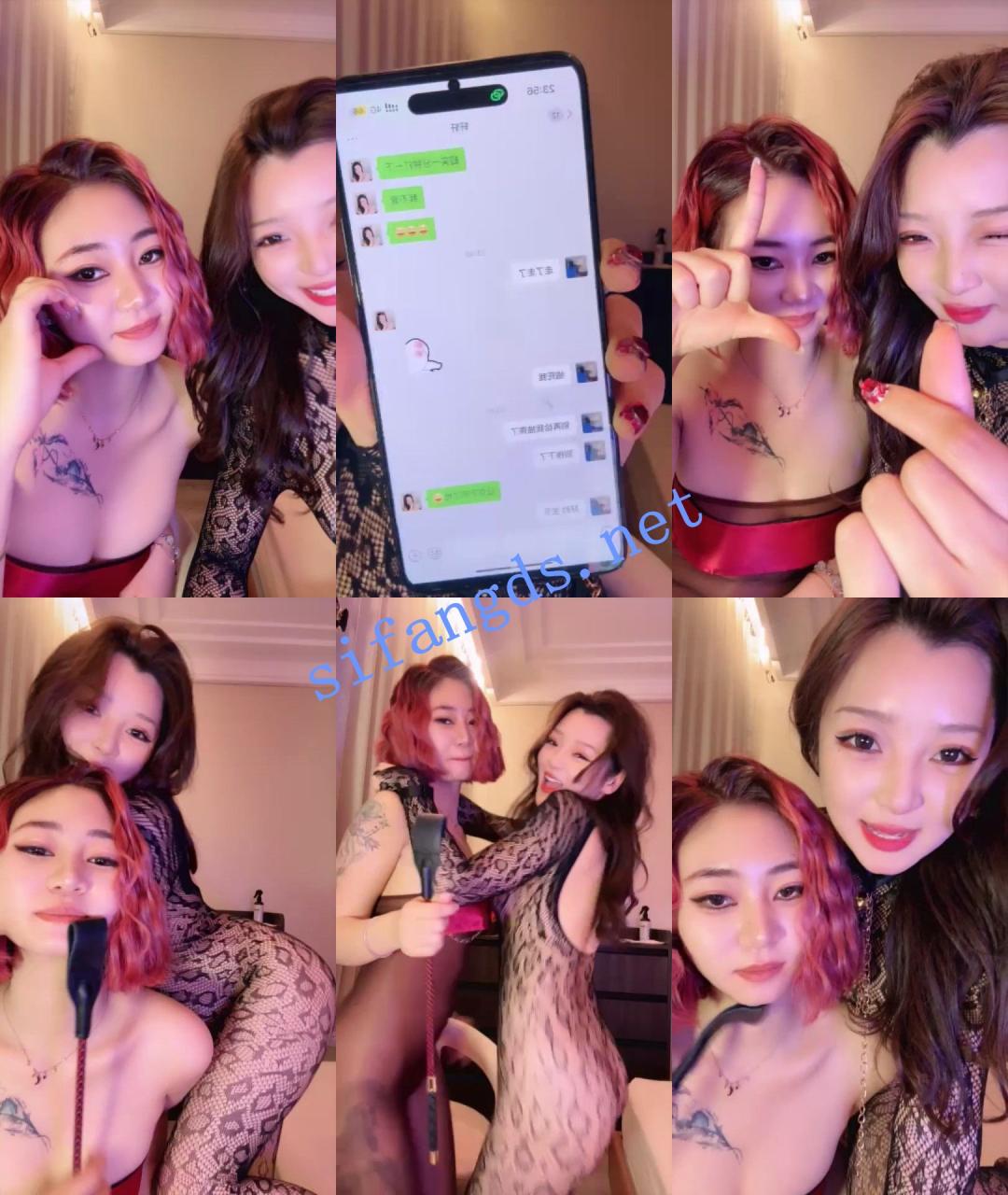 【笨蛋言言】高颜值御姐~携闺蜜下海~全裸沐浴~道具~发骚 1