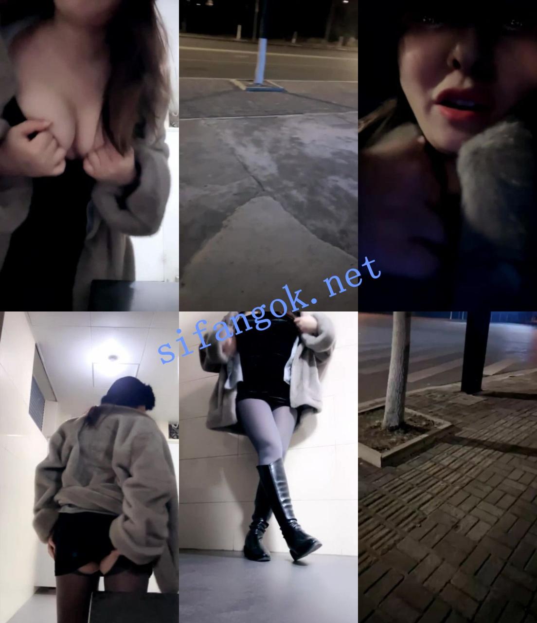 半夜户外大扫荡~【户外随机勾搭】路边公测干了2炮~回家了 8