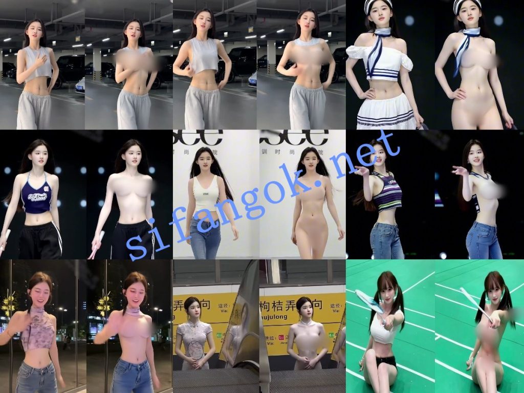 【重磅】AI网红脱衣舞蹈+日常 最新整理11套 超长视频37分钟【11V】【2.22G】 7