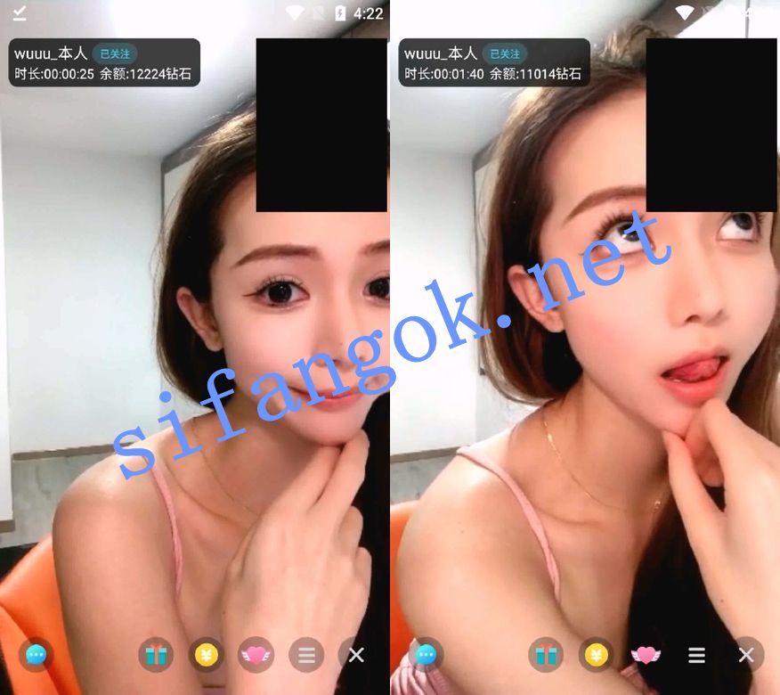 高价可黄1V1平台-极品可爱美女Wuuu舌诱口爆道具展示BB呼吸【4V】【594M】 1