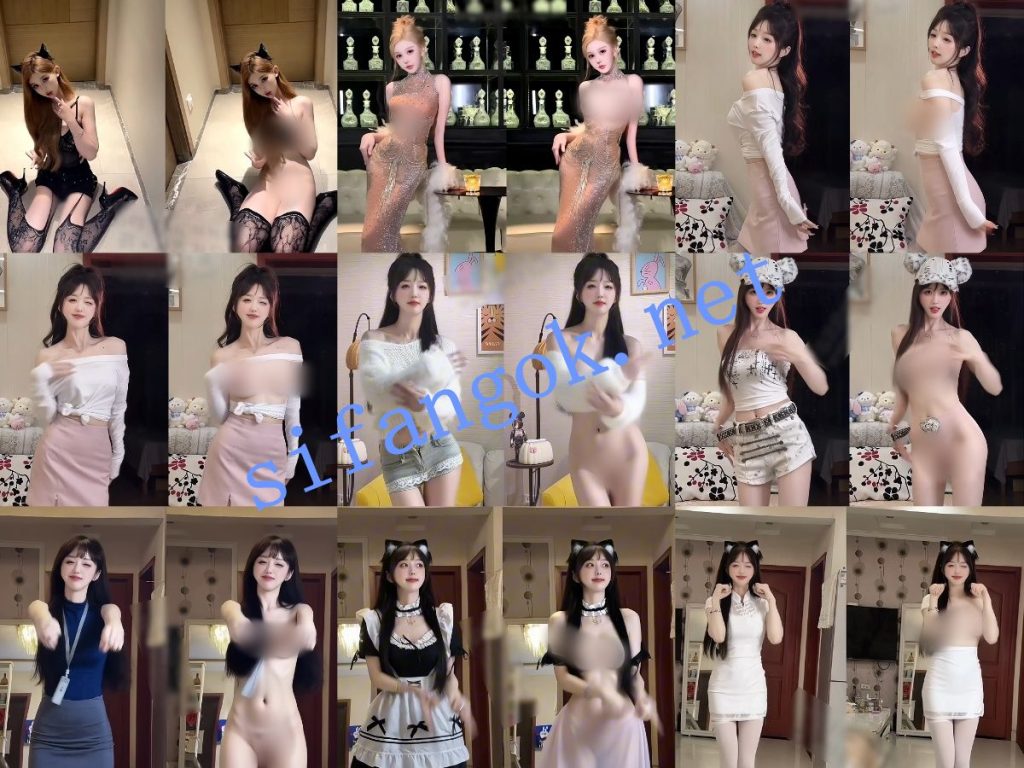 【AI重磅】最新整理10套网红抖音有声脱衣 舞蹈+日常拍摄【10V】【1.88G】 2