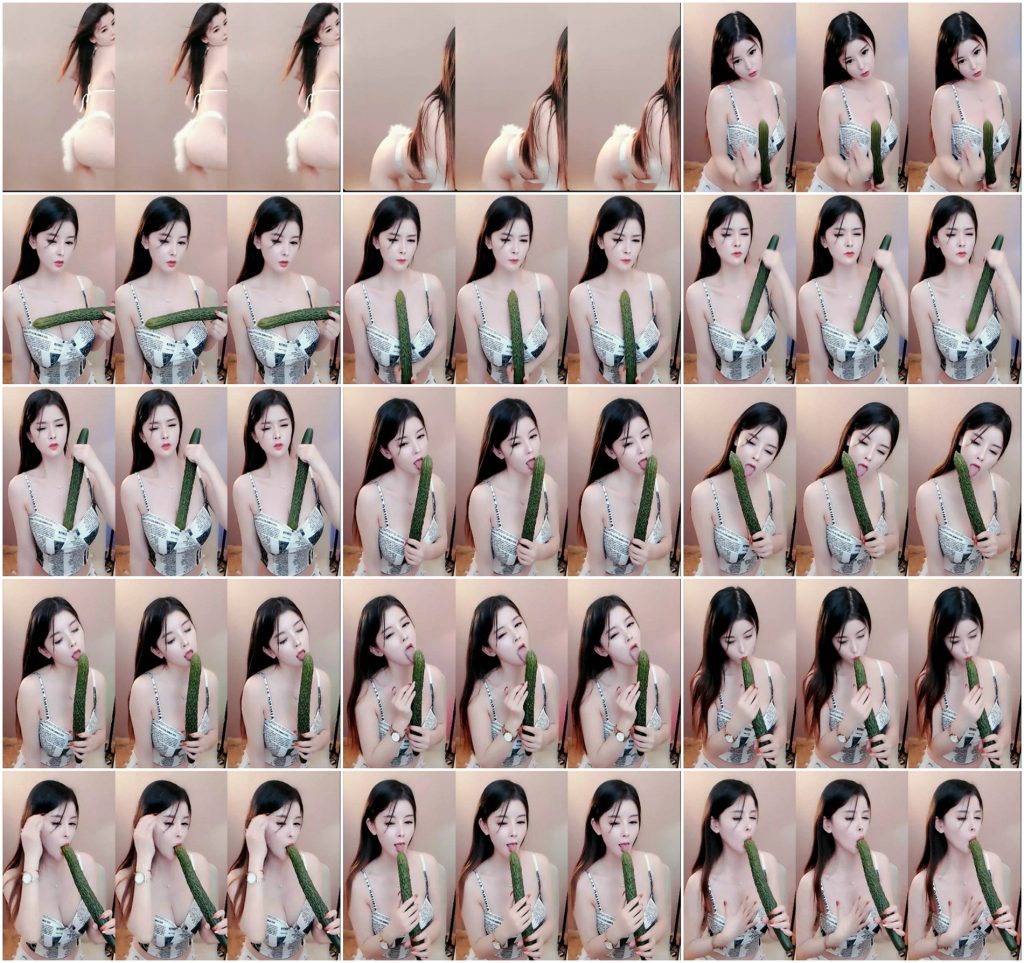 虎牙 维娜【露乳晕，摸B自慰，口爆黄瓜】大尺度定制合集【10V】【1.18G】 44