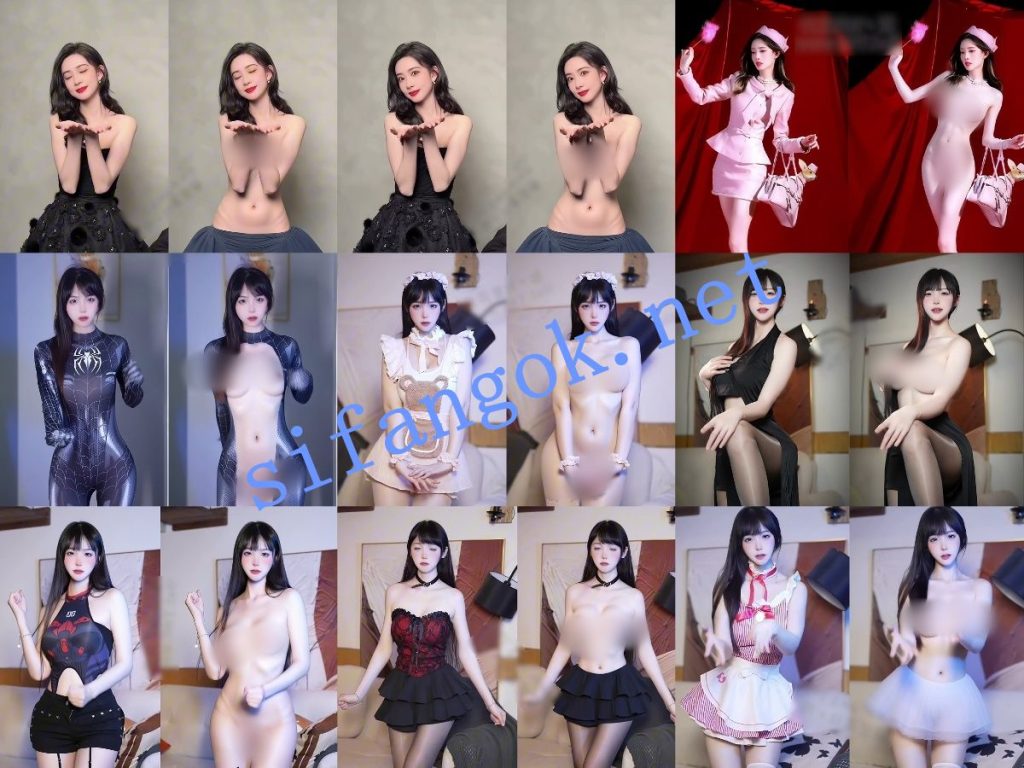 【AI重磅】最新整理10套网红抖音有声脱衣 舞蹈+日常拍摄【10V】【1.88G】 6