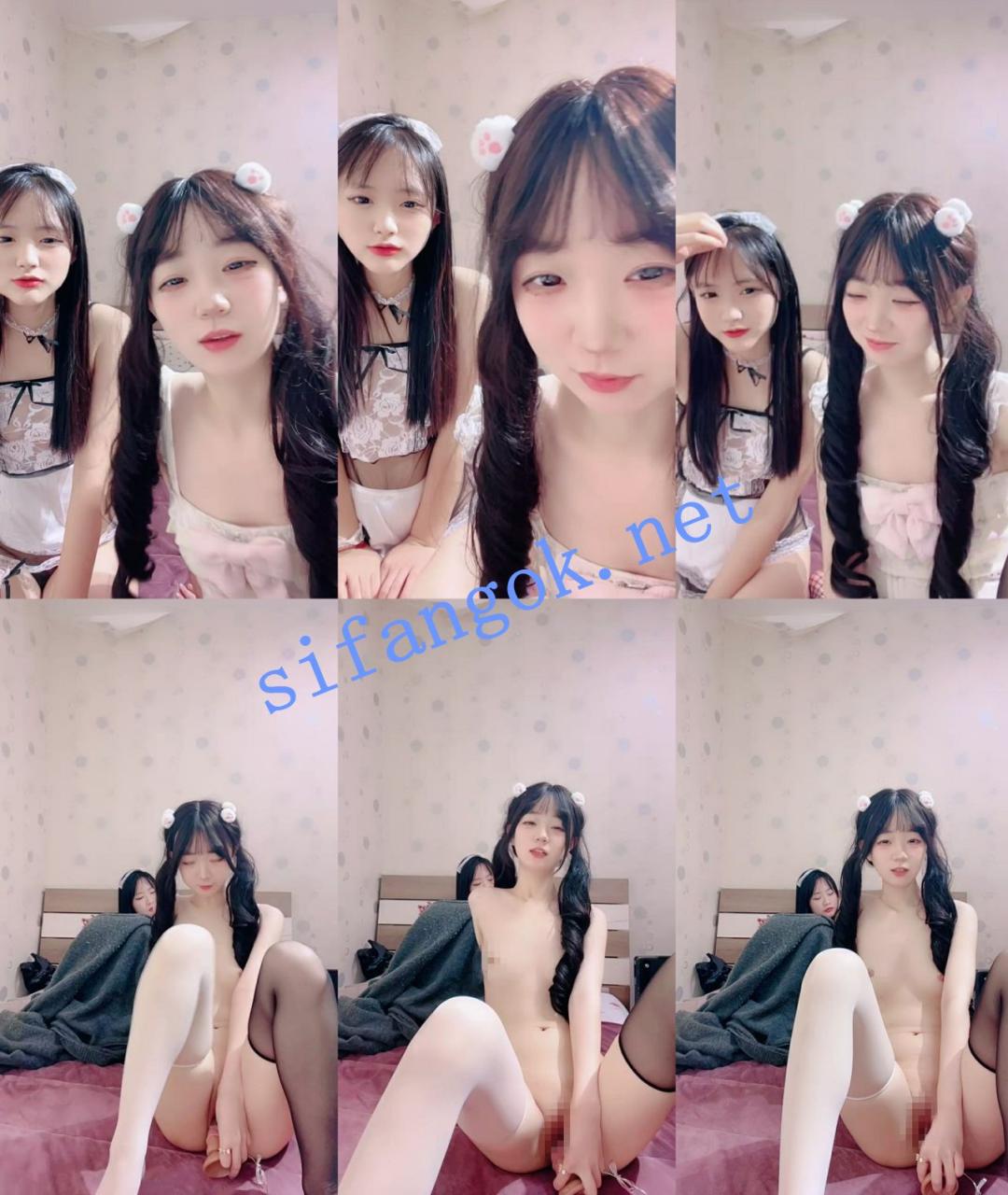 超甜卡哇伊学妹【邪恶双马尾】携闺蜜下海大屌自慰抽插爽~ 1