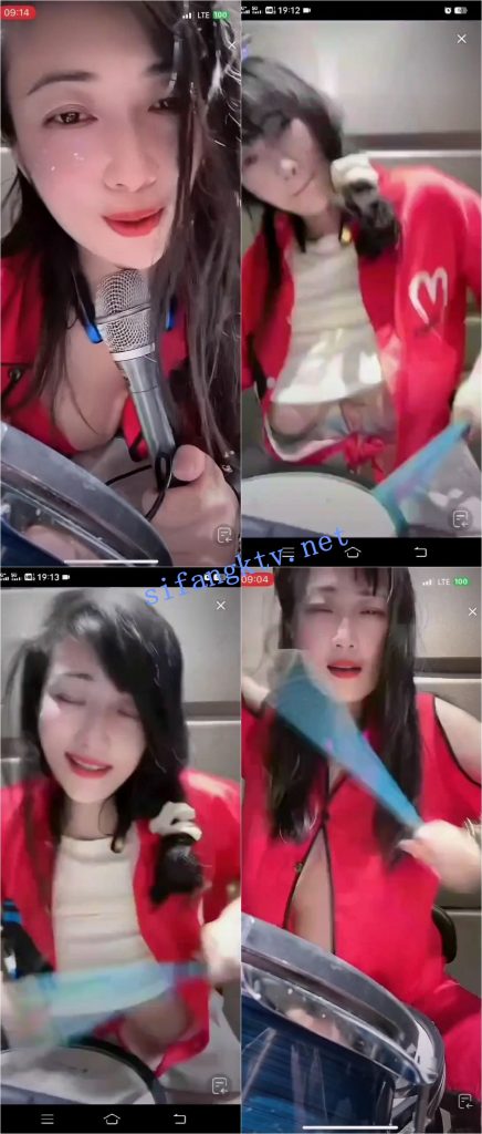 抖音 kj.hgiuyyb.nmk.g 38万粉丝 无罩露奶 打鼓 巨乳狂甩反差【10V】【551M】 5