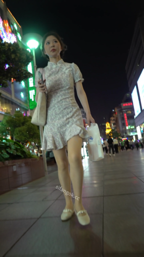 【WaltzCD】华尔兹2023系列之24碎花裙肉丝腿妹【1V】【864M】 2